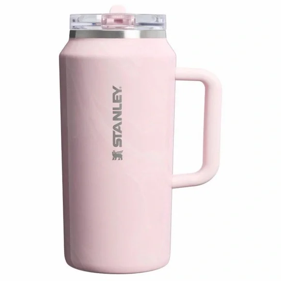 Stanley 64 oz Stainless Steel Quencher Pro Tour Tumbler Pink Amethyst Calacatta - Picture 5 of 10